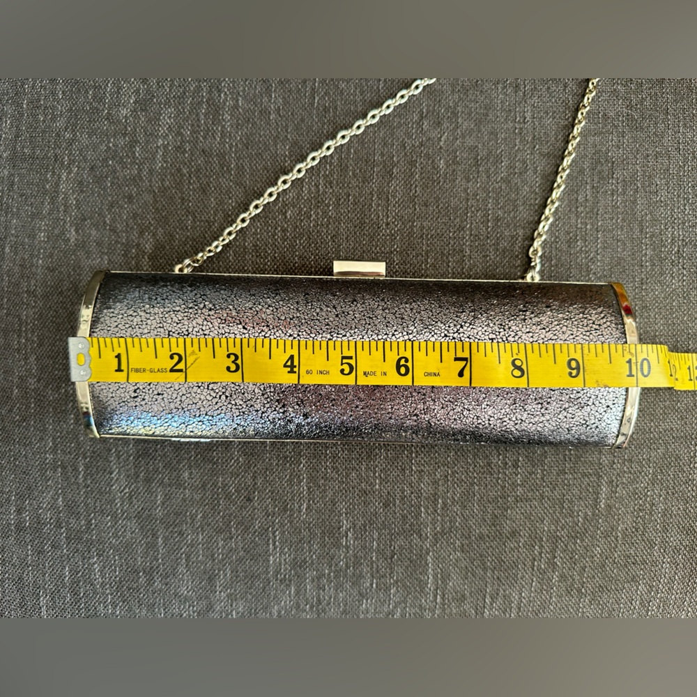 Banana Republic gold and silver evening bag/clutch - Picture 12 of 16